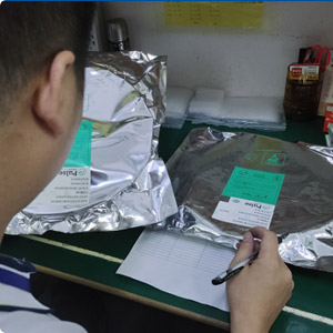 Delivery conditions documents and packaging visual inspection